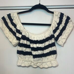 Zara Crotchet Crop Top